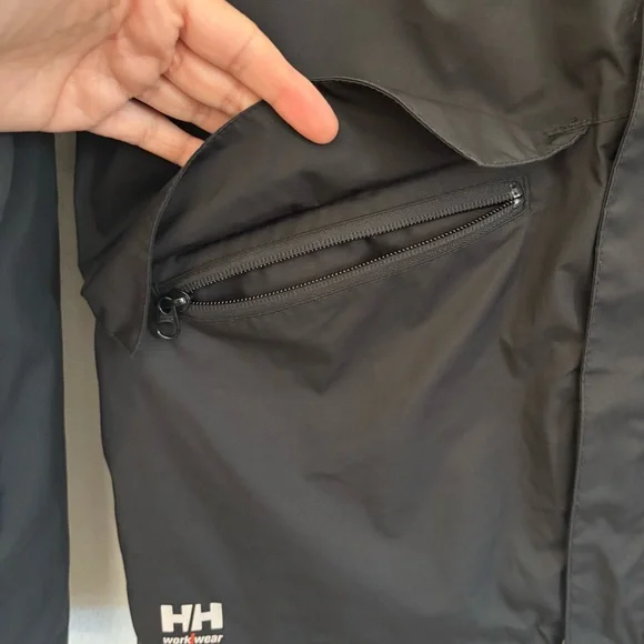 Helly Hansen Mens Size M Manchester Waterproof Rain Jacket - Picture 5 of 11